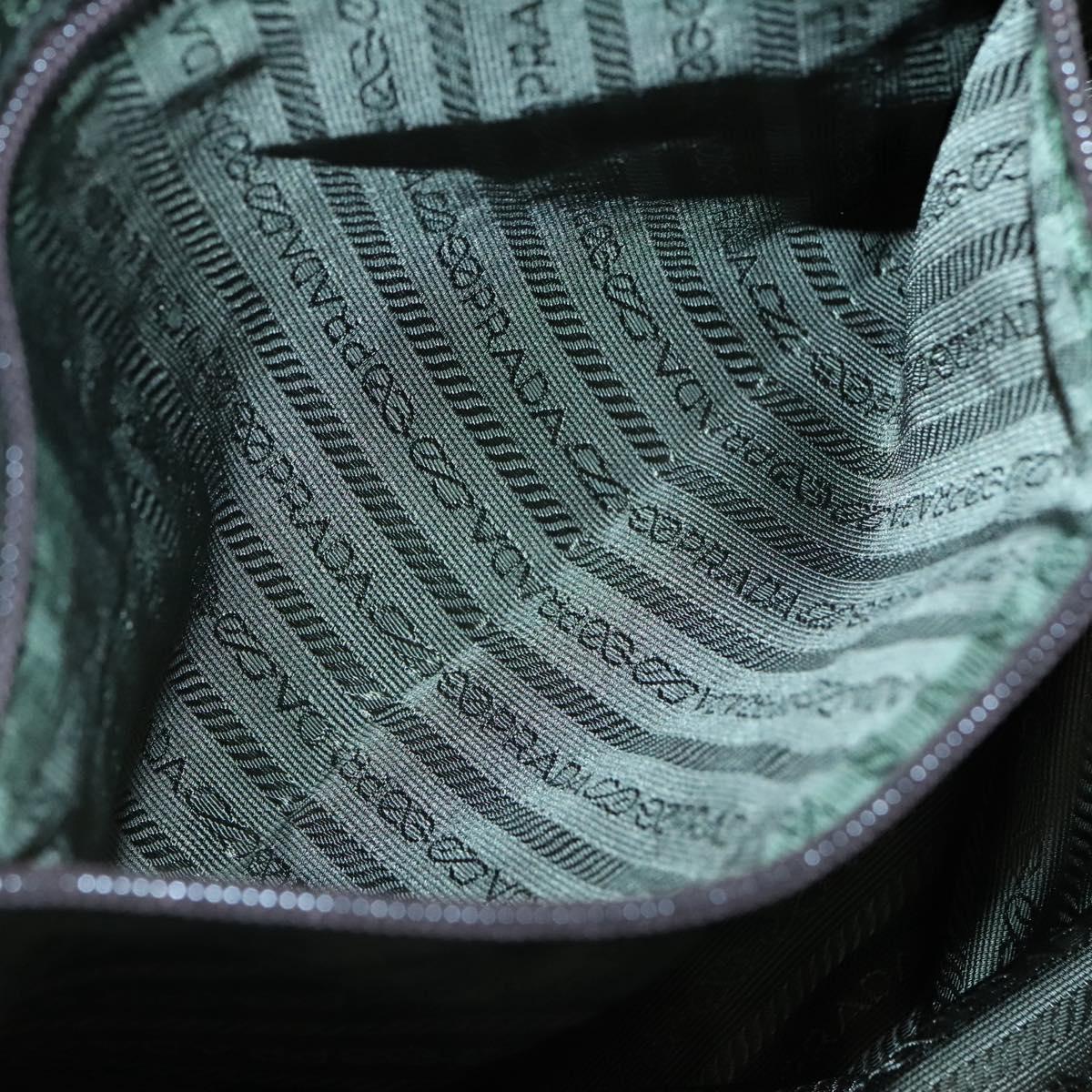 PRADA Hand Bag Nylon Red Auth BA3040