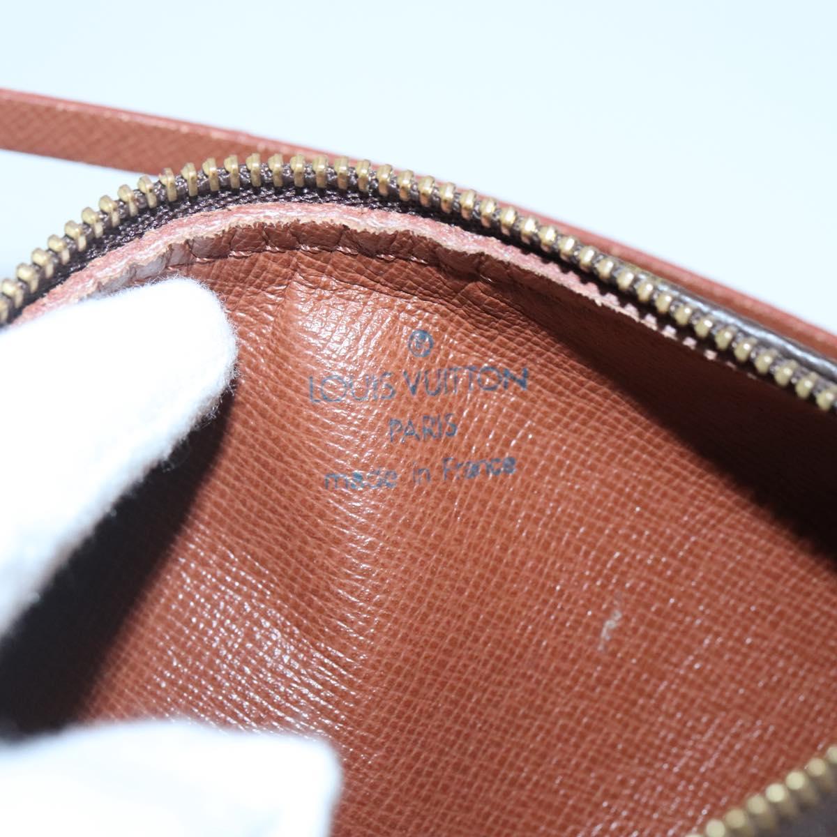 LOUIS VUITTON Monogram Papillon Pouch LV Auth BA3072