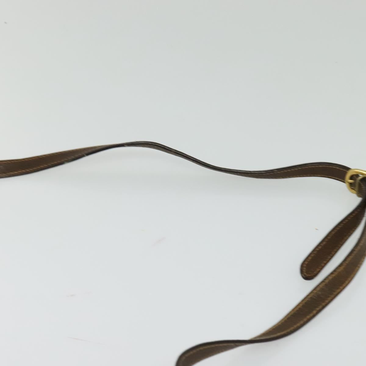 GUCCI GG Supreme Shoulder Bag PVC Beige Gold 004 904 0671 Auth BA3133