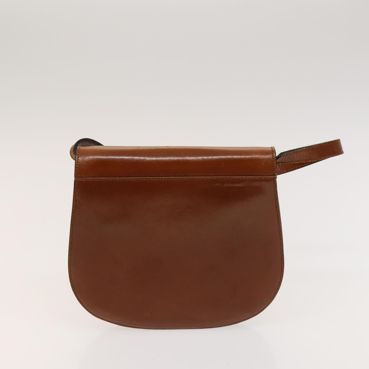 BALLY Quilted Bag Leather 3Set Green Black Brown Auth BA3270