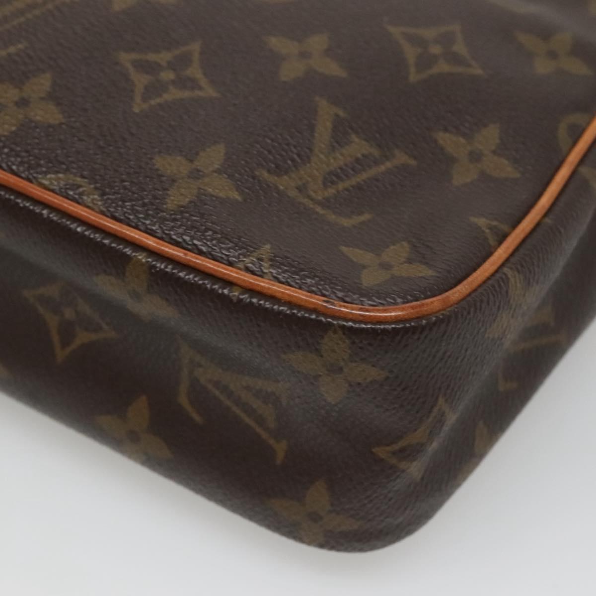 LOUIS VUITTON Monogram Compiegne 23 Clutch Bag M51847 LV Auth BA3278