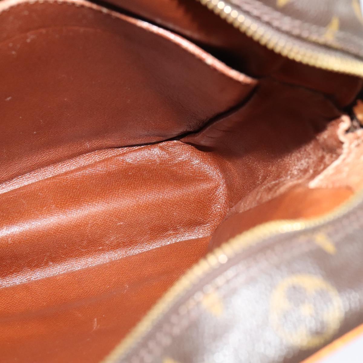 LOUIS VUITTON Monogram Danube MM Shoulder Bag M45264 LV Auth BA3279