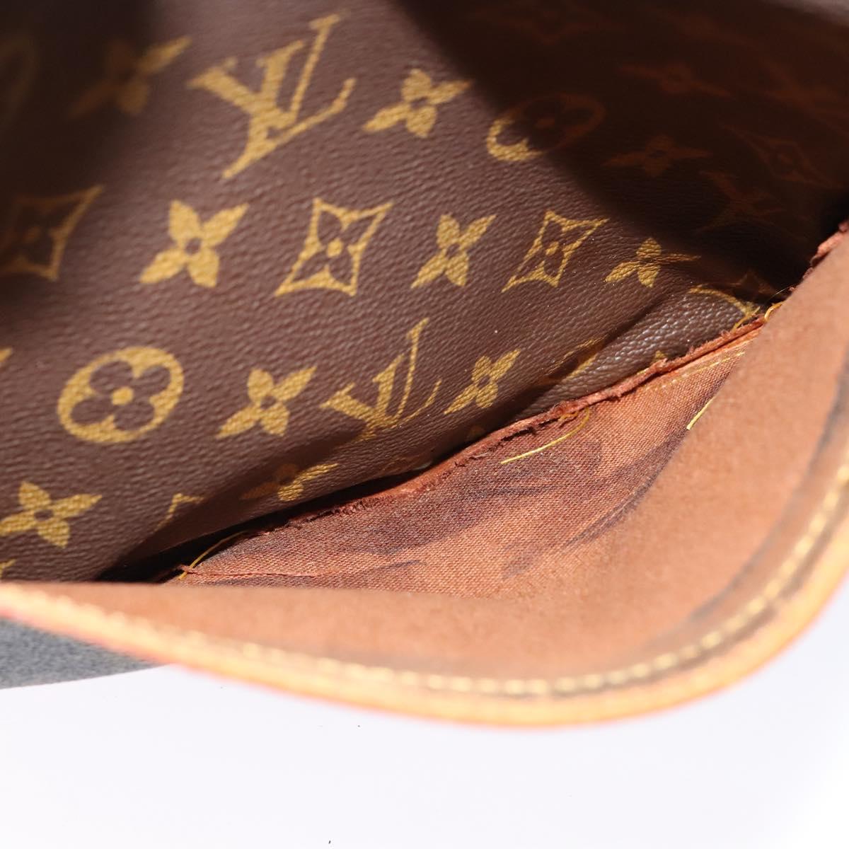 LOUIS VUITTON Monogram Danube MM Shoulder Bag M45264 LV Auth BA3279