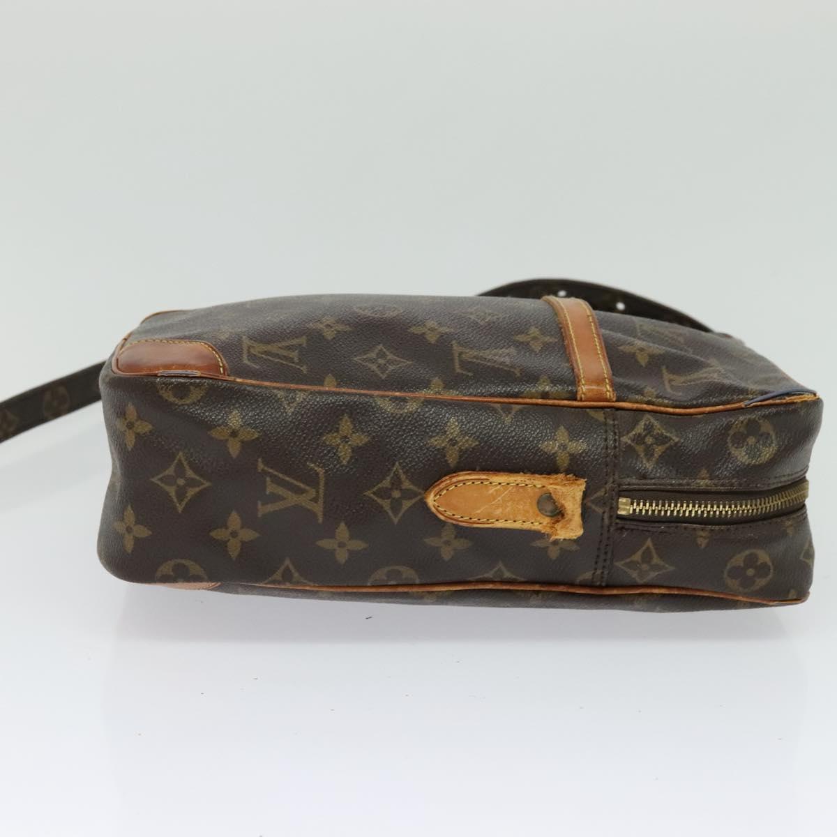 LOUIS VUITTON Monogram Danube MM Shoulder Bag M45264 LV Auth BA3279