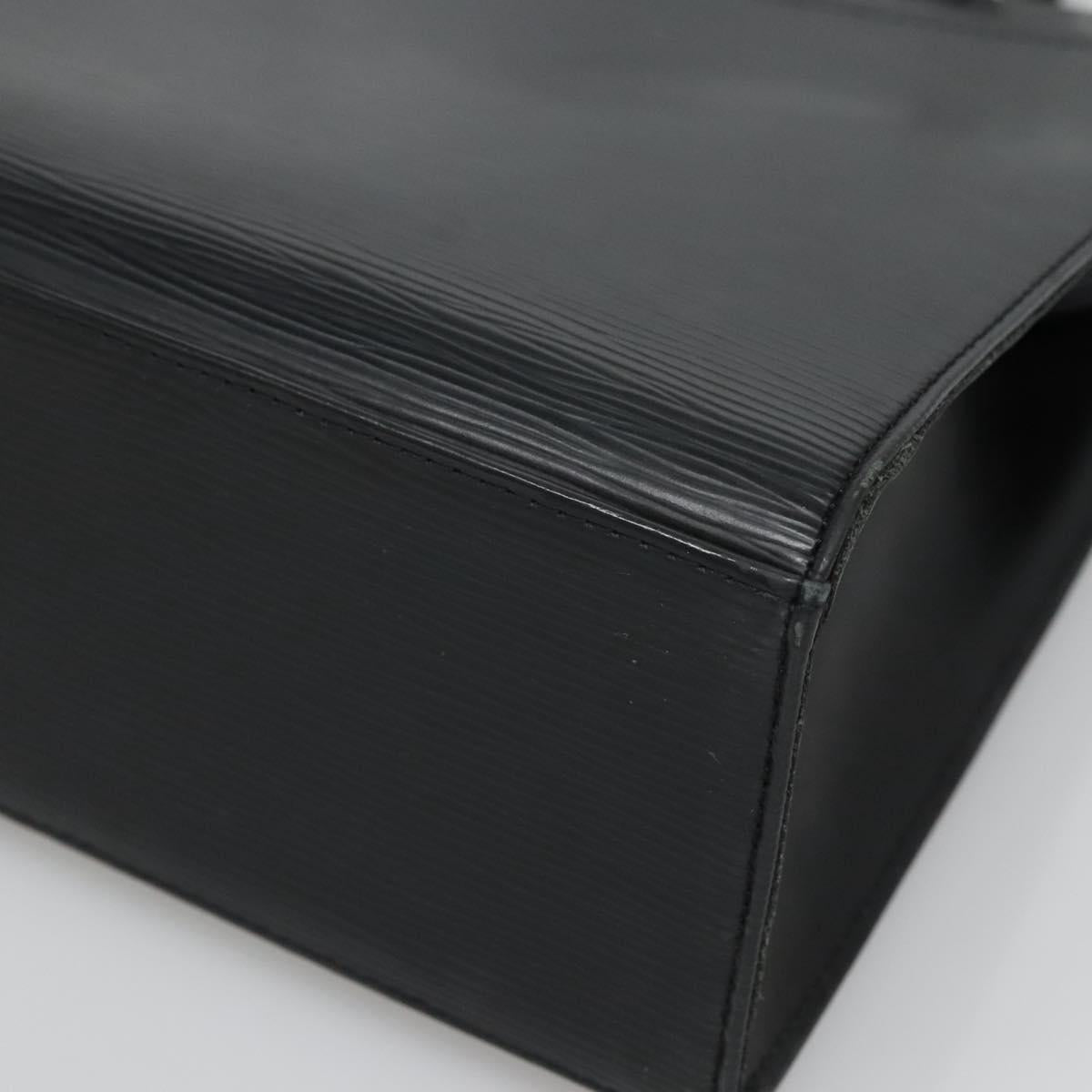 LOUIS VUITTON Epi Croisette PM Tote Bag Black M52492 LV Auth BA3293