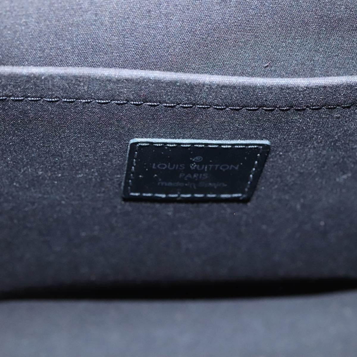 LOUIS VUITTON Epi Croisette PM Tote Bag Black M52492 LV Auth BA3293