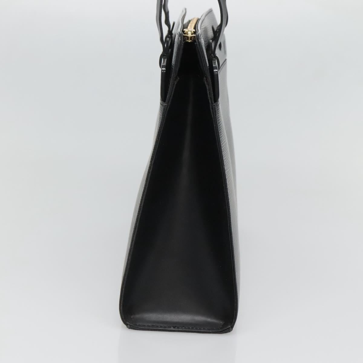 LOUIS VUITTON Epi Croisette PM Tote Bag Black M52492 LV Auth BA3293