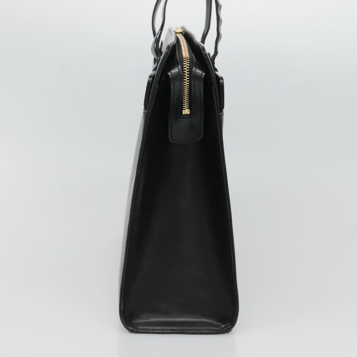 LOUIS VUITTON Epi Croisette PM Tote Bag Black M52492 LV Auth BA3293