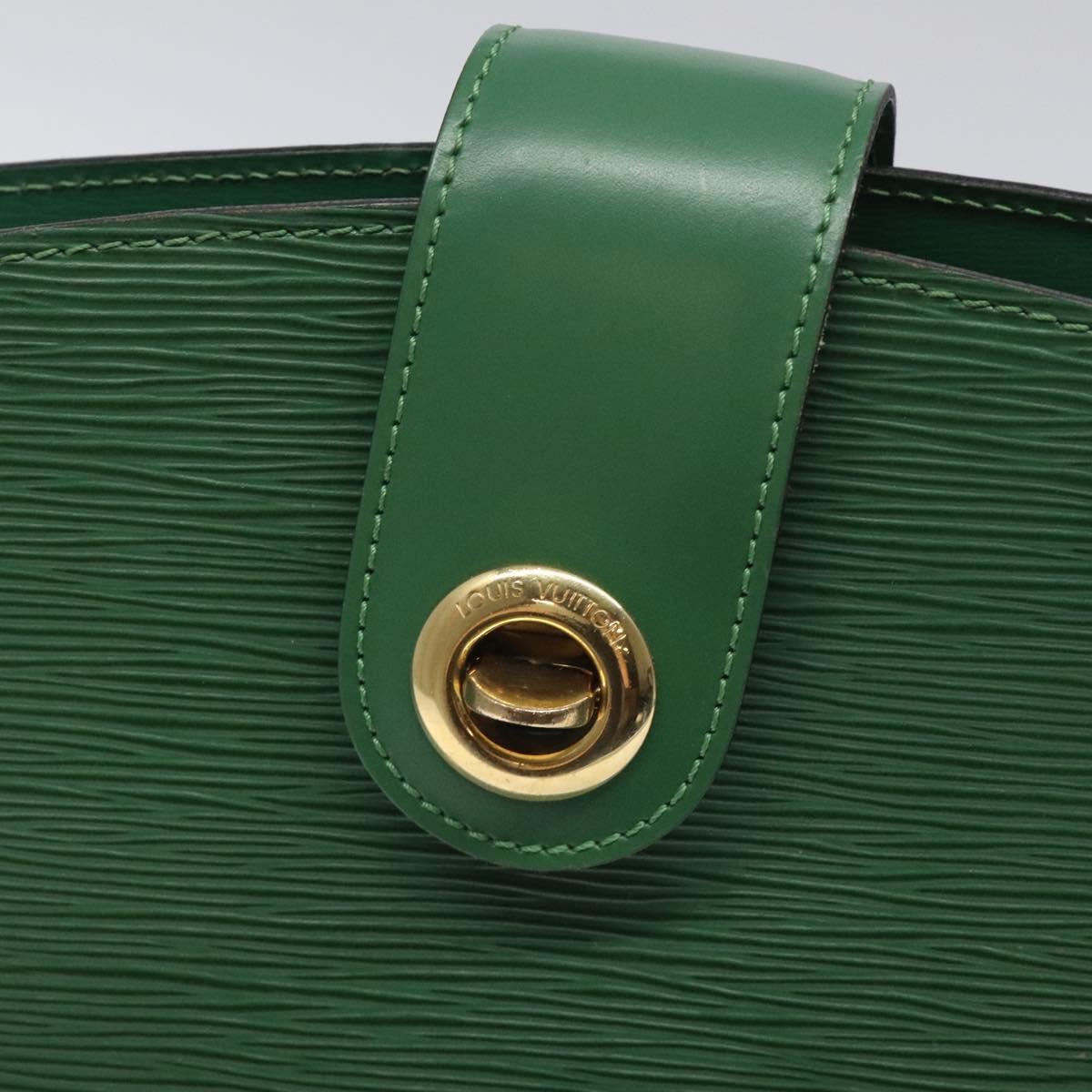 LOUIS VUITTON Epi Cluny Shoulder Bag Green M52254 LV Auth BA3296