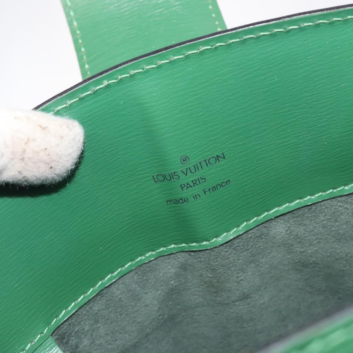 LOUIS VUITTON Epi Cluny Shoulder Bag Green M52254 LV Auth BA3296