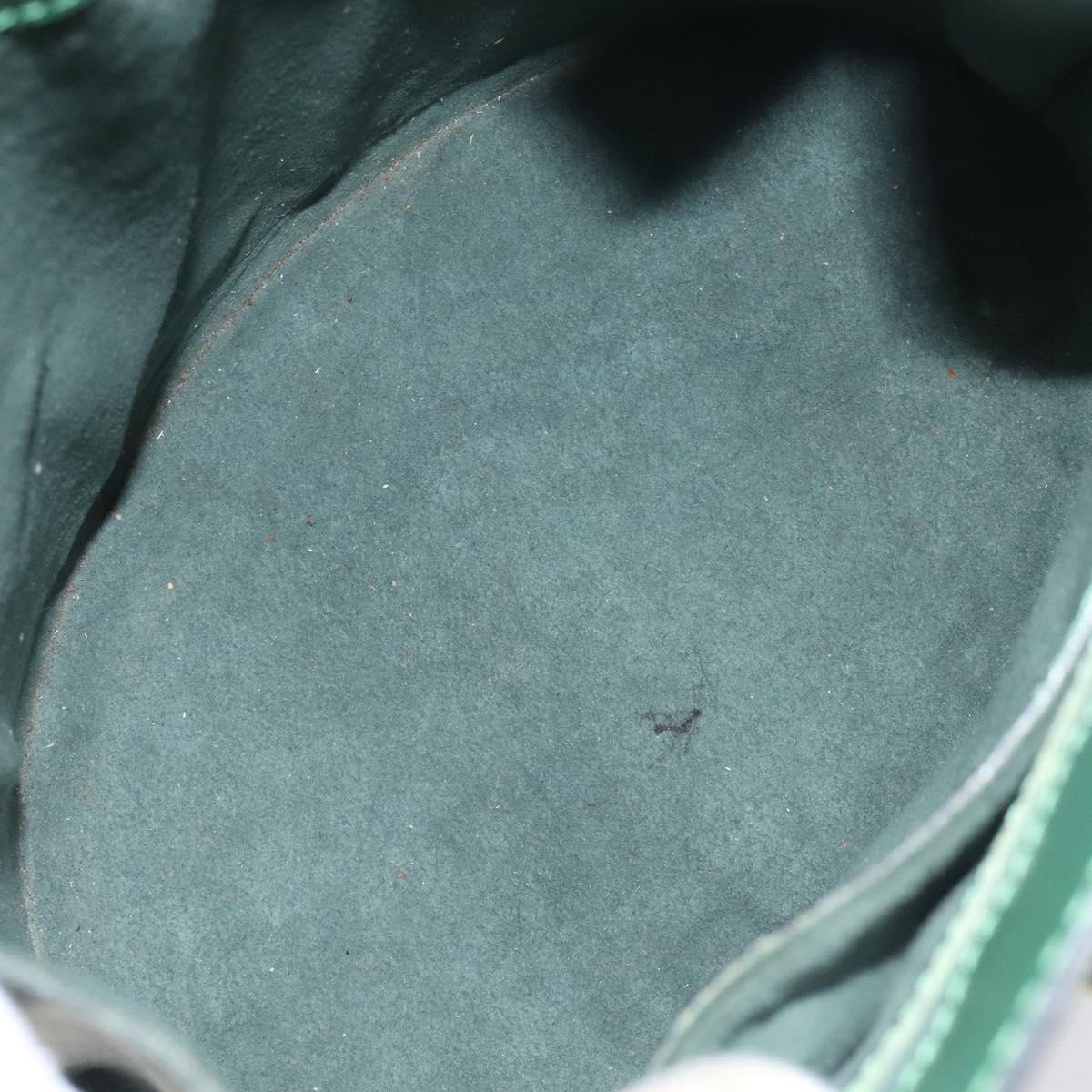 LOUIS VUITTON Epi Cluny Shoulder Bag Green M52254 LV Auth BA3296