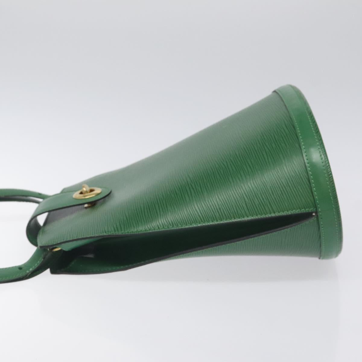 LOUIS VUITTON Epi Cluny Shoulder Bag Green M52254 LV Auth BA3296