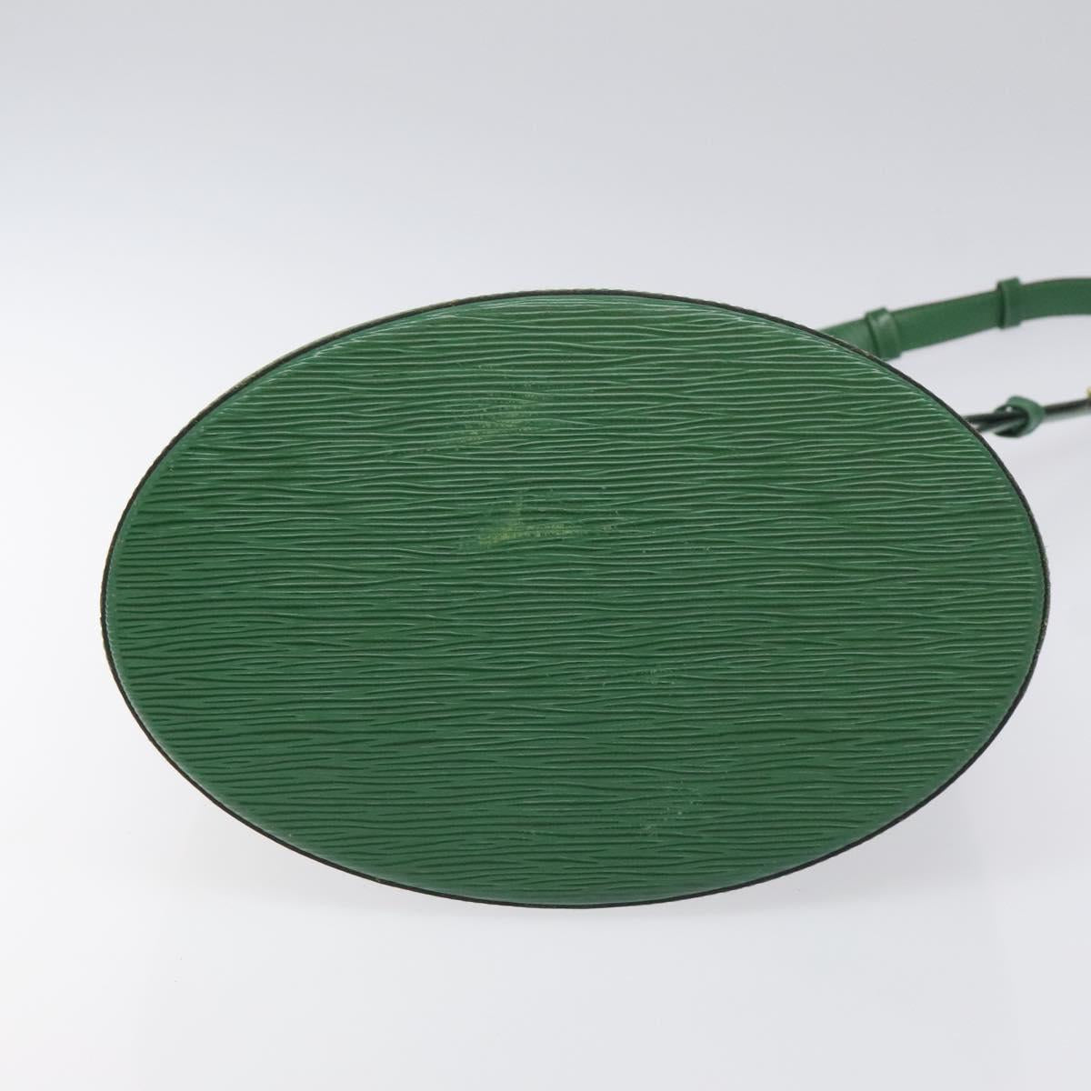 LOUIS VUITTON Epi Cluny Shoulder Bag Green M52254 LV Auth BA3296