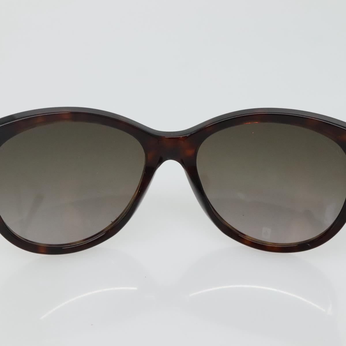 GUCCI Sunglasses metal Brown Auth BA3302