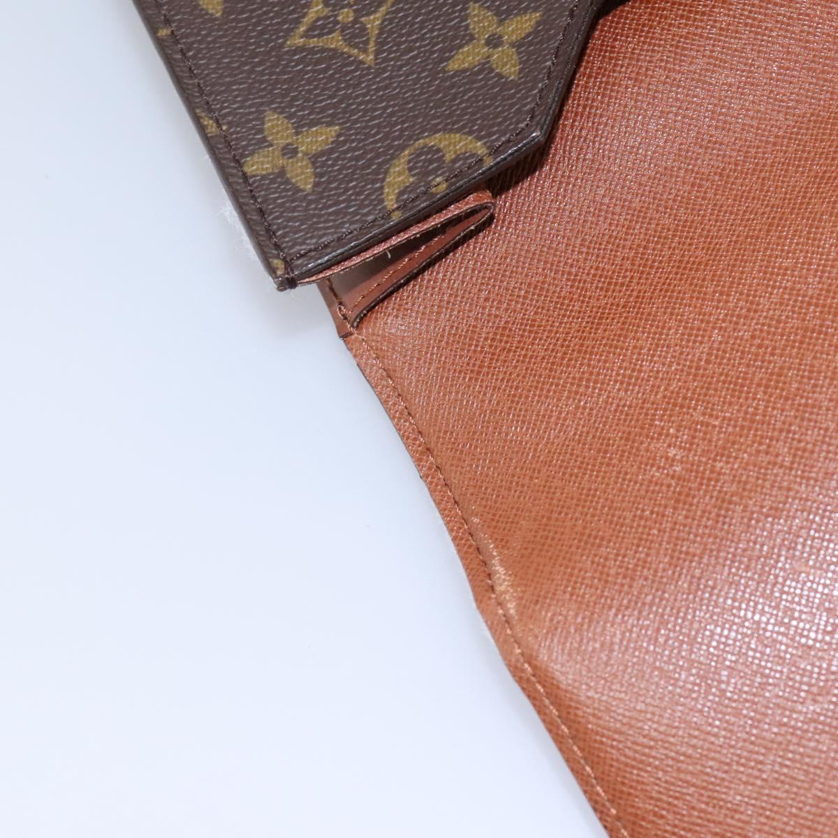 LOUIS VUITTON Monogram Porte Documents Bandouliere Bag M53338 Auth BA331