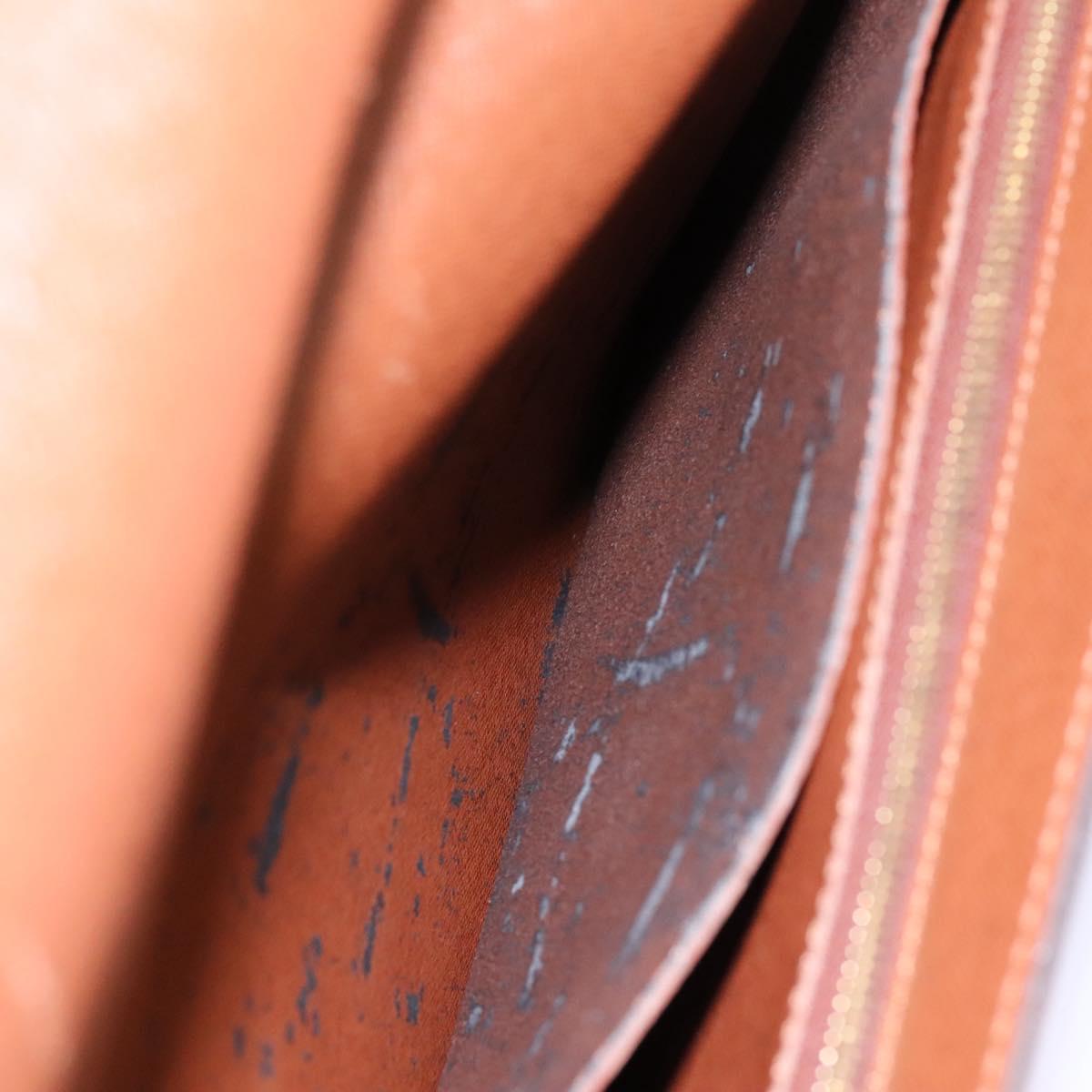 LOUIS VUITTON Monogram Porte Documents Bandouliere Bag M53338 Auth BA331