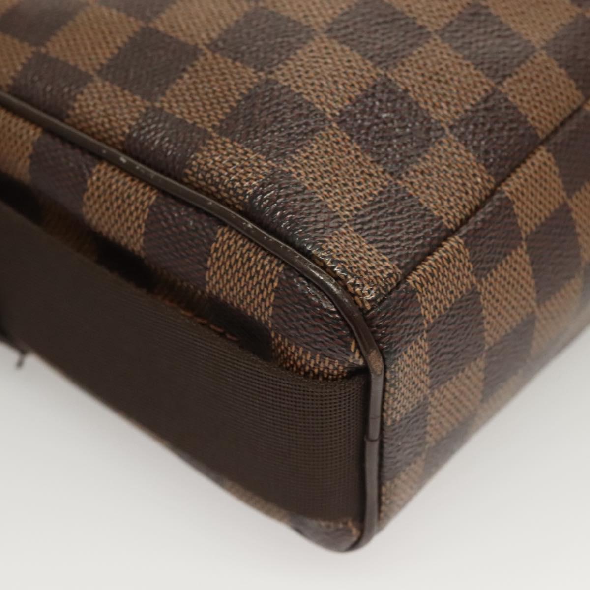 LOUIS VUITTON Damier Ebene Olaf PM Shoulder Bag N41442 LV Auth BA3322