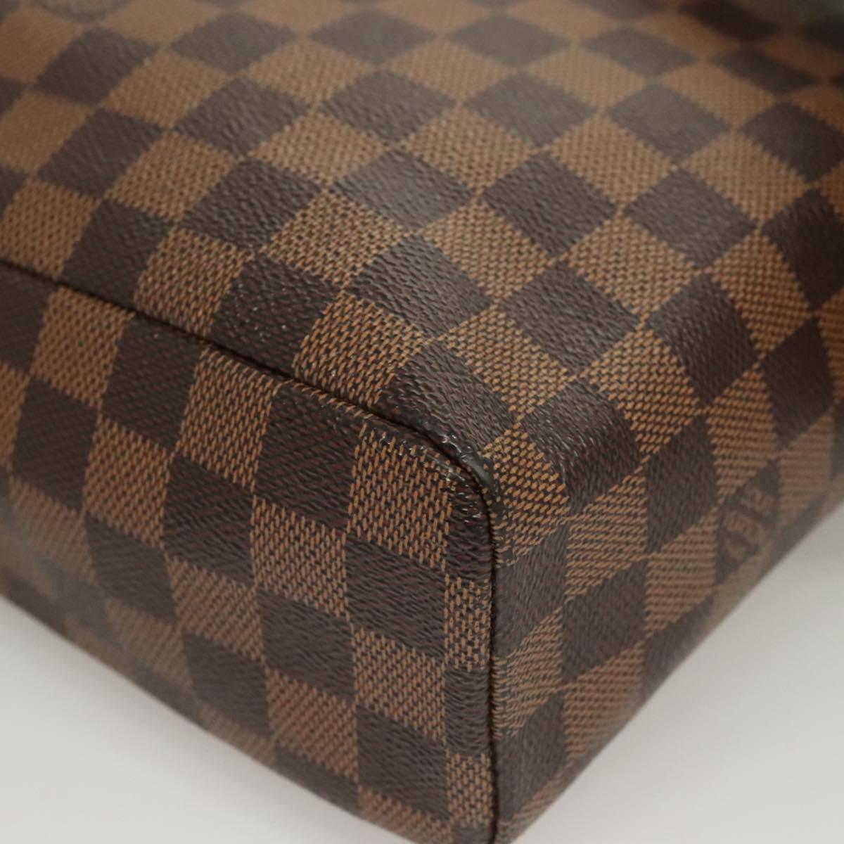 LOUIS VUITTON Damier Ebene Olaf PM Shoulder Bag N41442 LV Auth BA3322