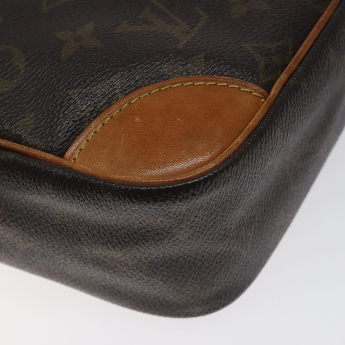 LOUIS VUITTON Monogram Compiegne 28 Clutch Bag M51845 LV Auth BA3364
