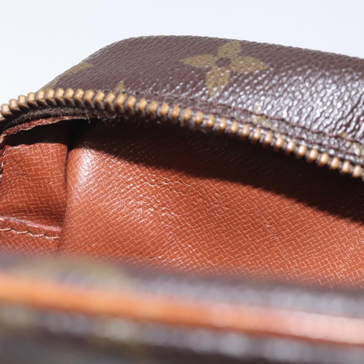 LOUIS VUITTON Monogram Compiegne 28 Clutch Bag M51845 LV Auth BA3364