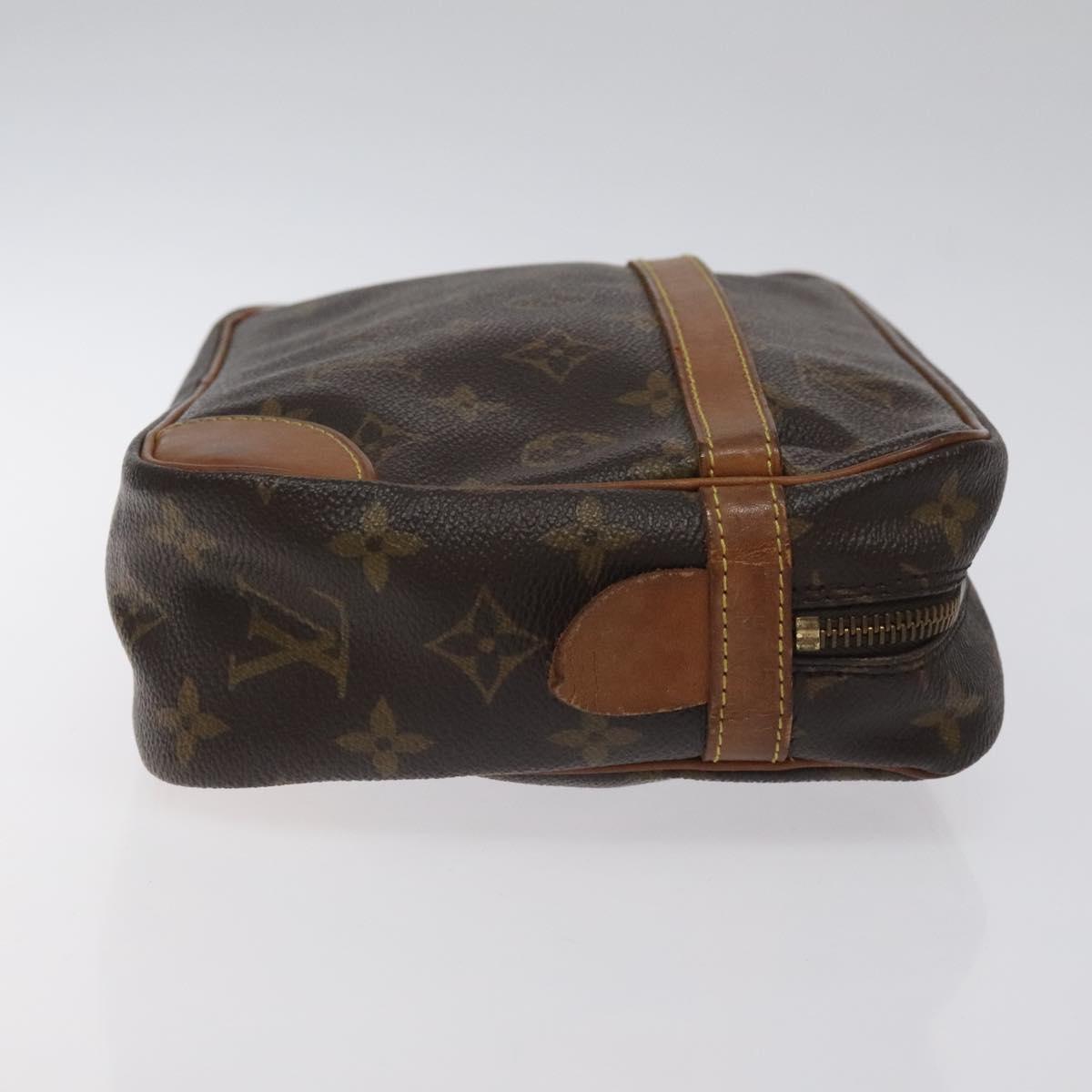 LOUIS VUITTON Monogram Compiegne 28 Clutch Bag M51845 LV Auth BA3365