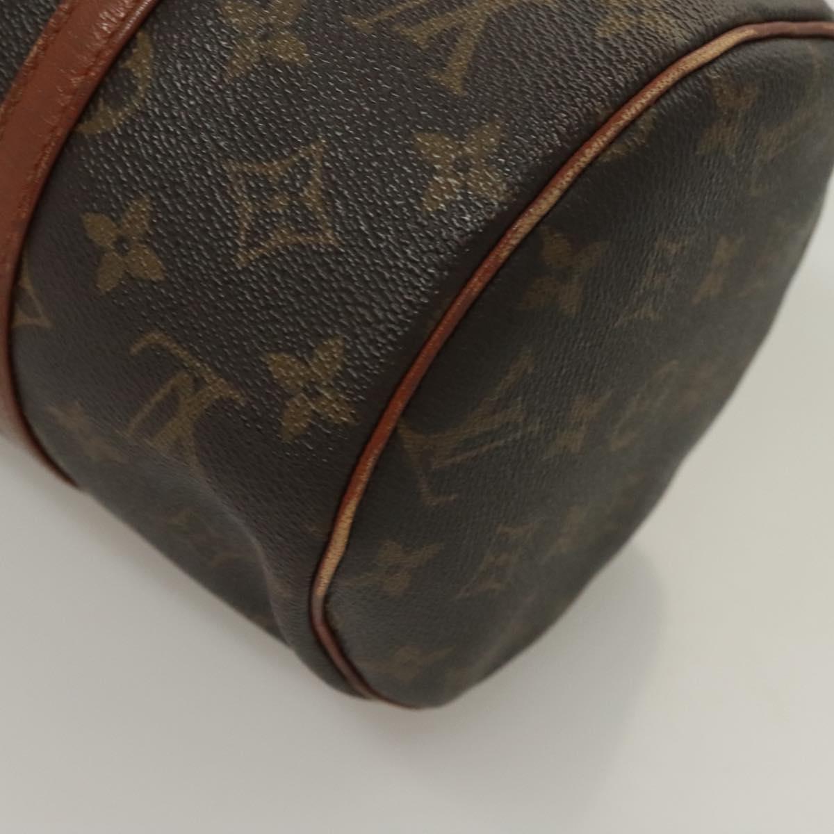 LOUIS VUITTON Monogram Papillon 30 Hand Bag M51385 LV Auth BA3373