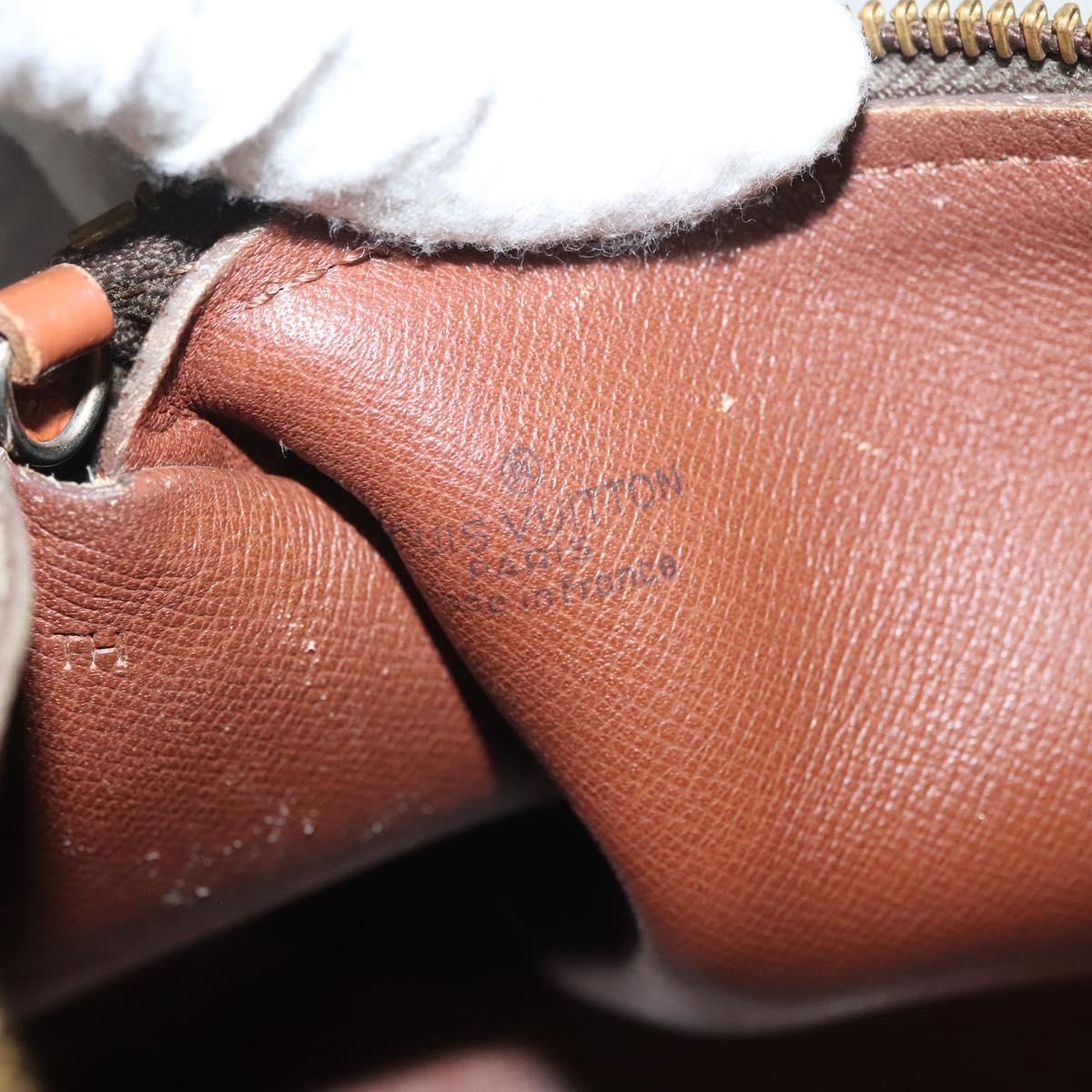 LOUIS VUITTON Monogram Papillon 30 Hand Bag M51385 LV Auth BA3373