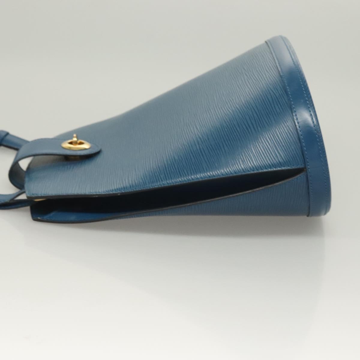 LOUIS VUITTON Epi Cluny Shoulder Bag Blue M52255 LV Auth BA3397