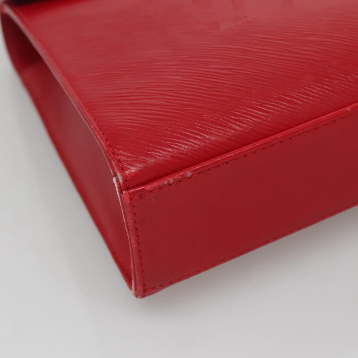 LOUIS VUITTON Epi Opera line Spartan Shoulder Bag Red M63947 LV Auth BA346