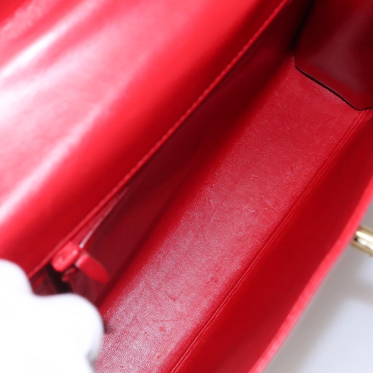 LOUIS VUITTON Epi Opera line Spartan Shoulder Bag Red M63947 LV Auth BA346