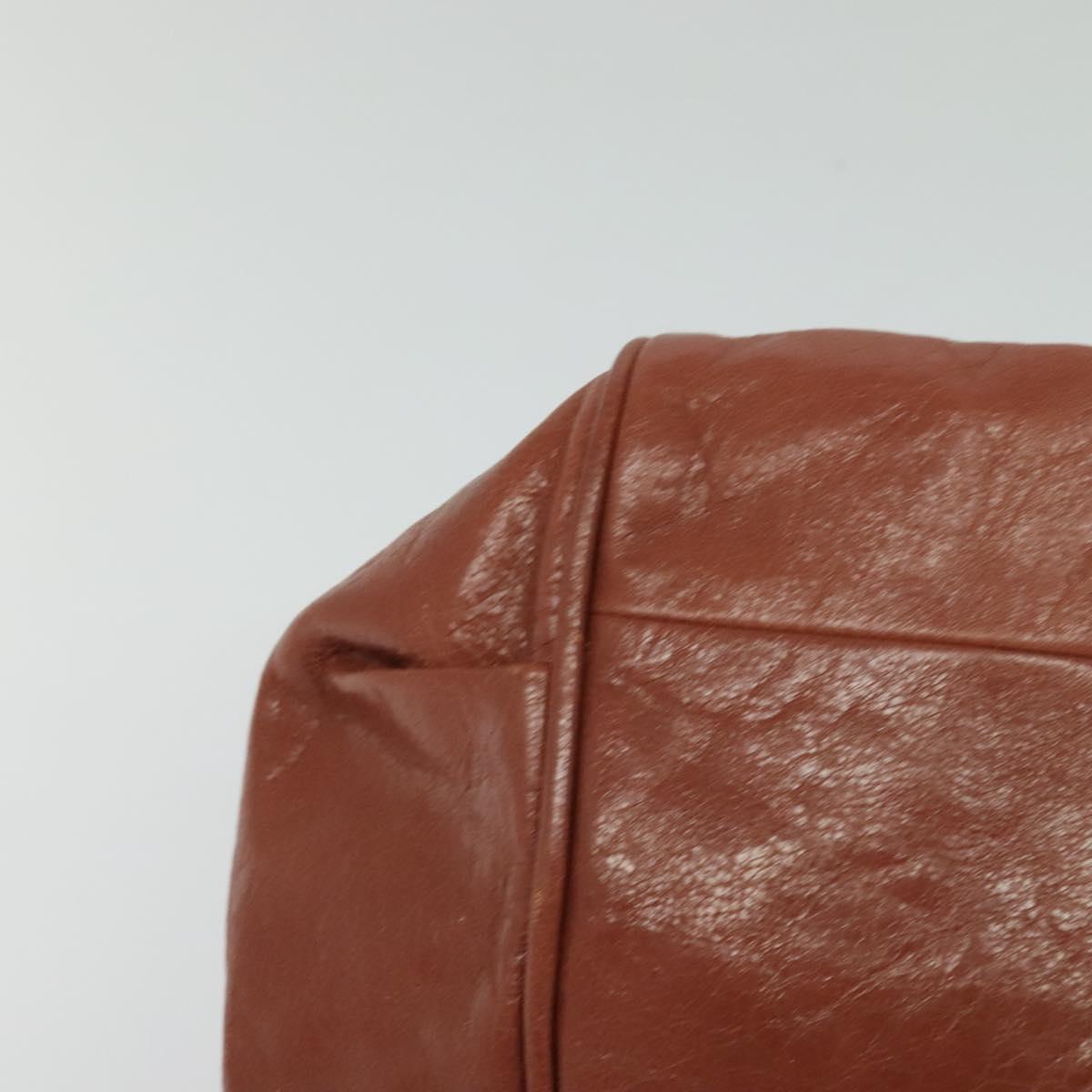 Chloe Etel Hand Bag Leather 2way Pink Gold Auth BA3475