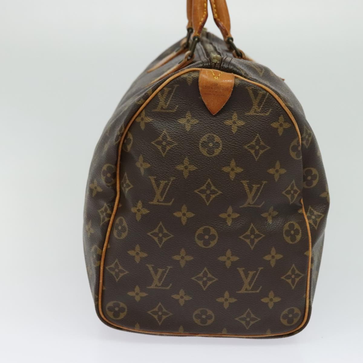 LOUIS VUITTON Monogram Speedy 40 Hand Bag M41522 LV Auth BA3490
