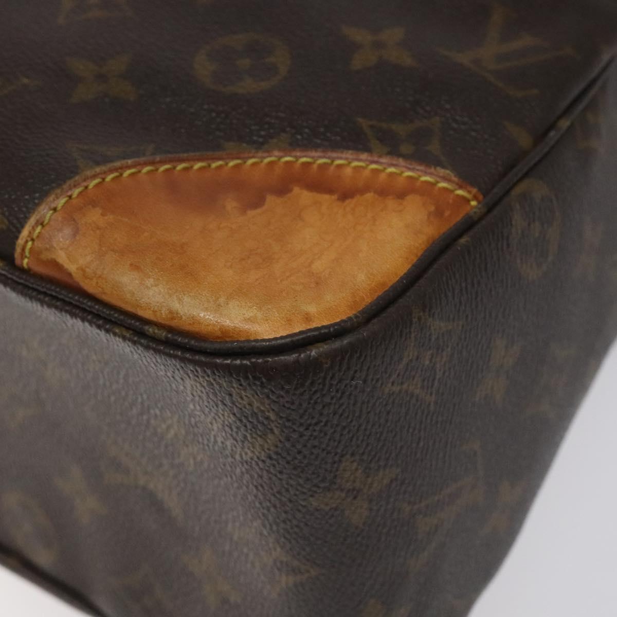 LOUIS VUITTON Monogram Boulogne 35 Shoulder Bag M51260 LV Auth BA3493