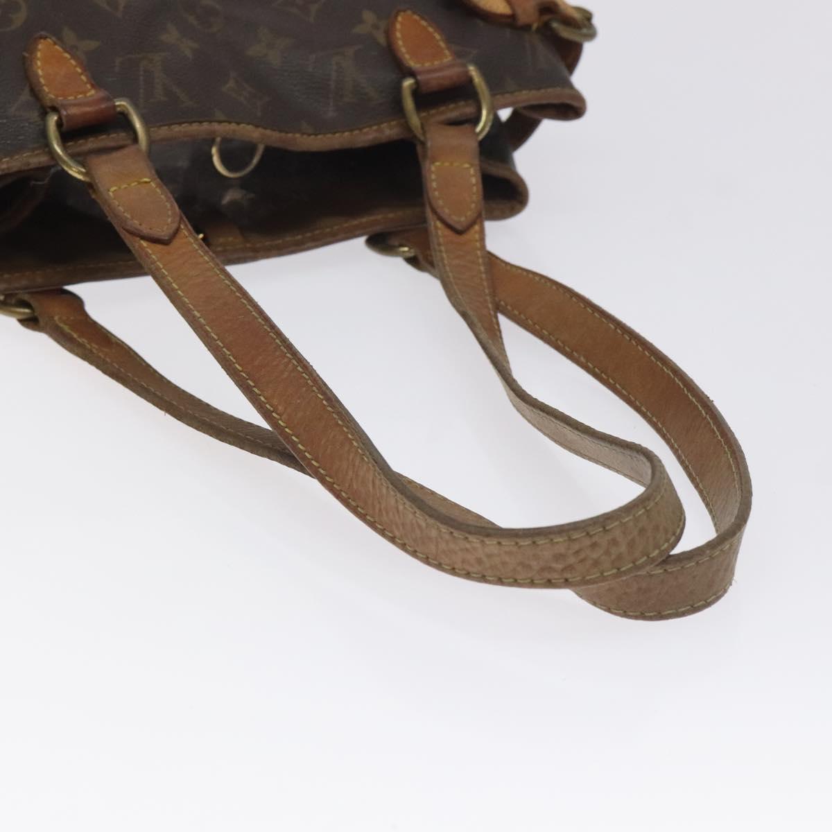 LOUIS VUITTON Monogram Batignolles Vertical Tote Bag M51153 LV Auth BA3494