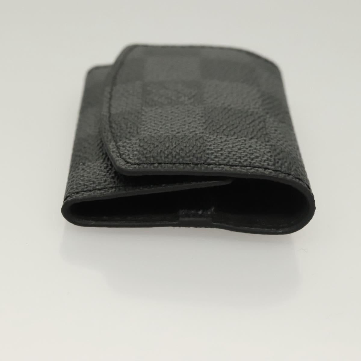LOUIS VUITTON Damier Ebene Cuff Case LV Auth BA3498