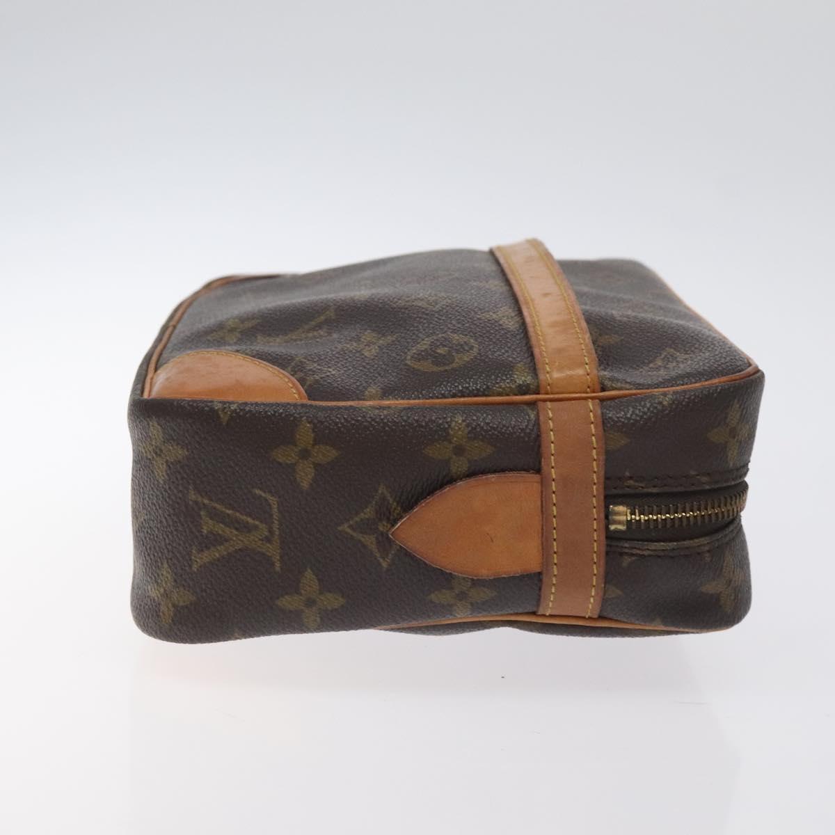 LOUIS VUITTON Monogram Compiegne 28 Clutch Bag M51845 LV Auth BA3505