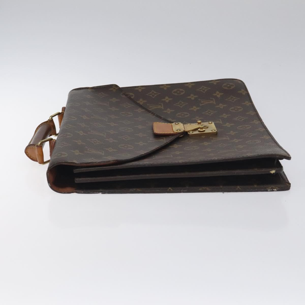 LOUIS VUITTON Monogram Serviette Conseiller Briefcase M53331 LV Auth BA3506