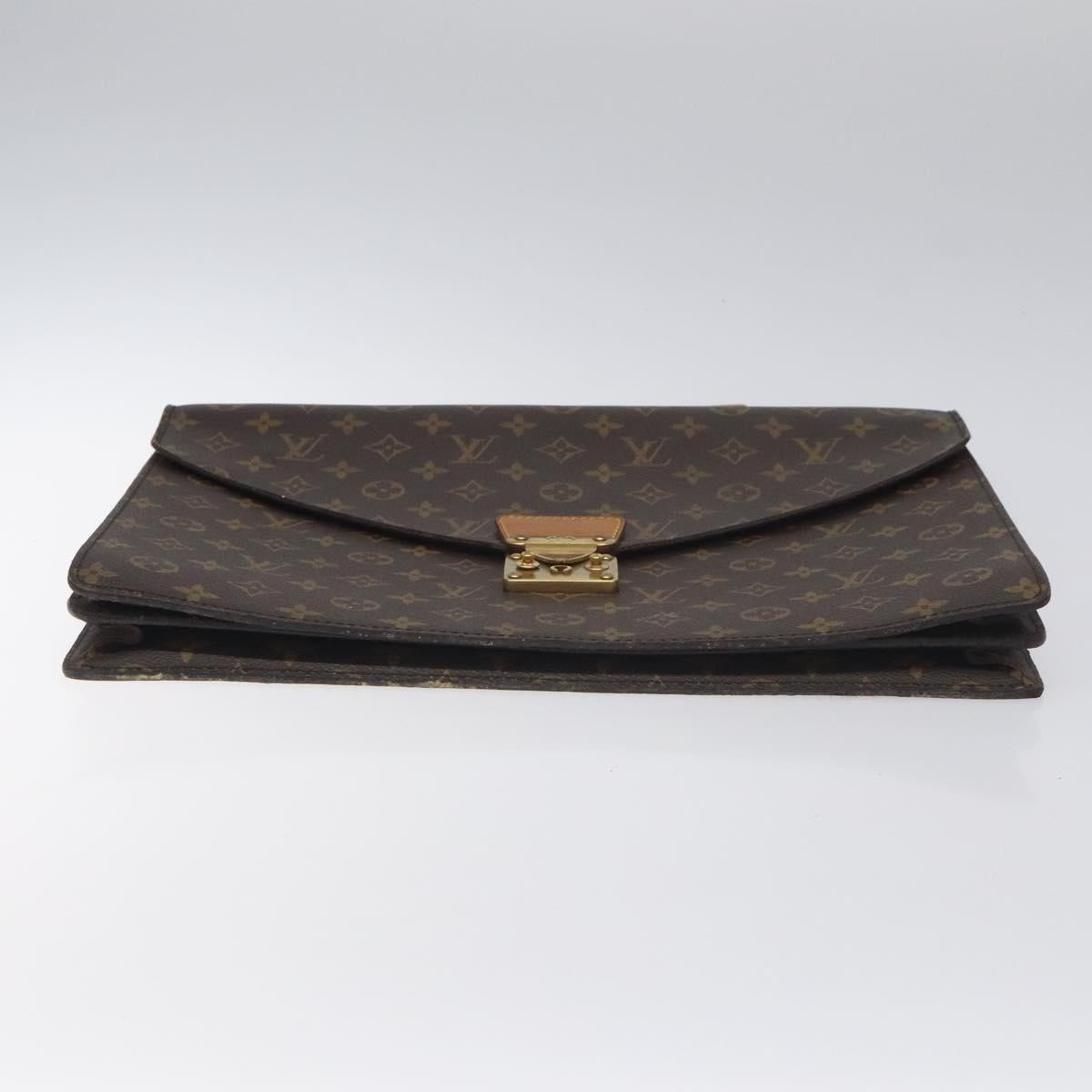 LOUIS VUITTON Monogram Serviette Conseiller Briefcase M53331 LV Auth BA3506