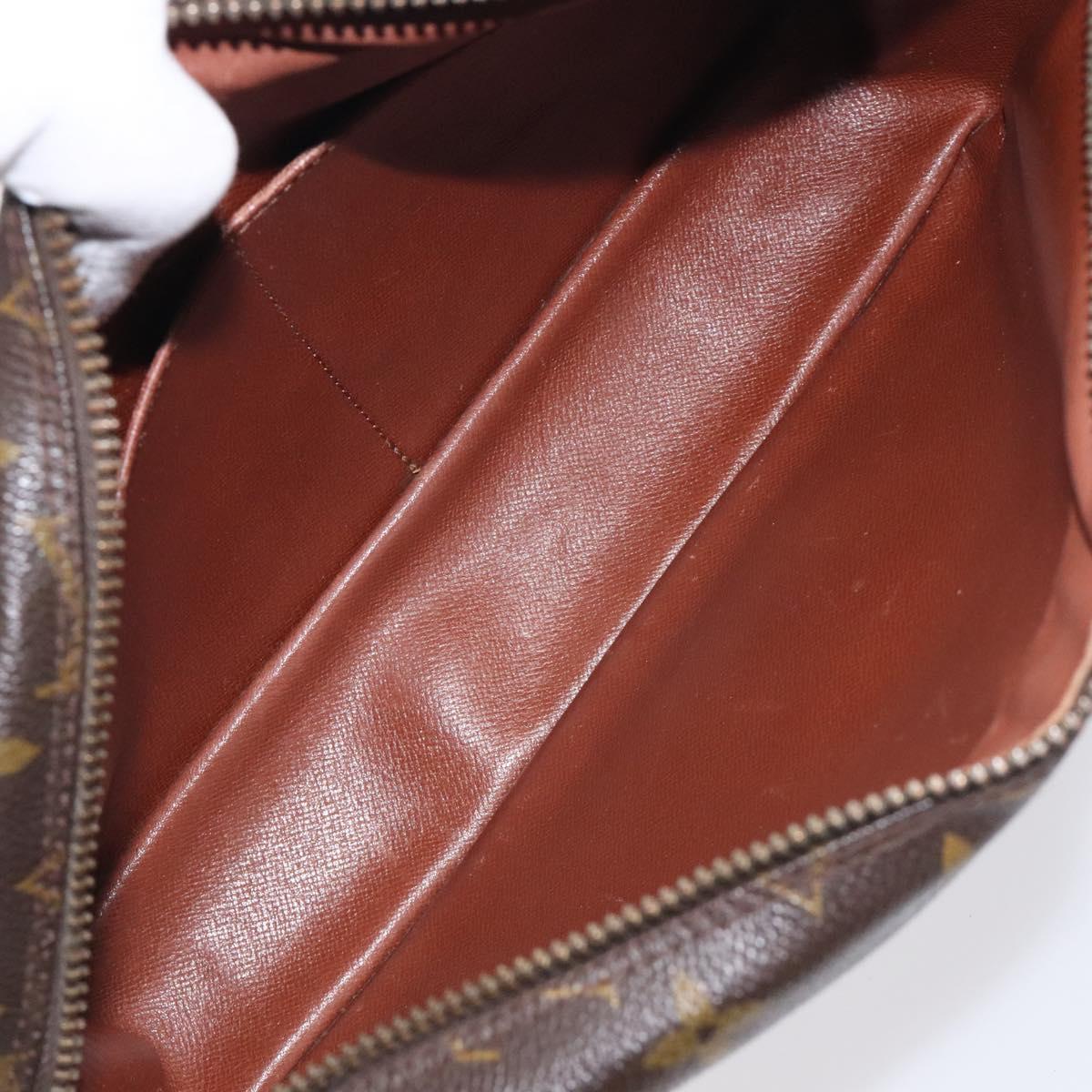 LOUIS VUITTON Monogram Compiegne 28 Clutch Bag M51845 LV Auth BA3523