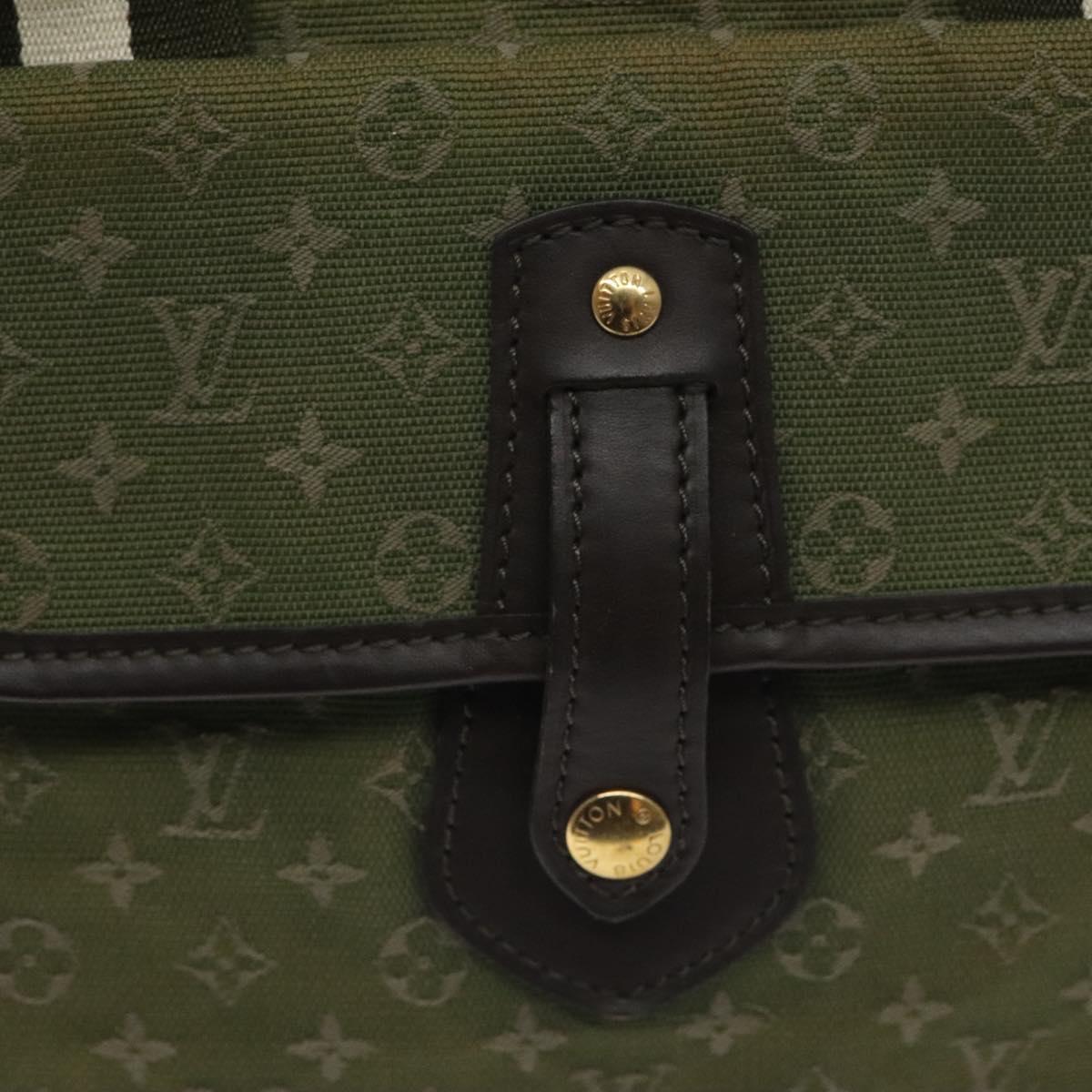 LOUIS VUITTON Monogram Mini Sac Marie Kate Bag TST Khaki M92507 LV Auth BA3527