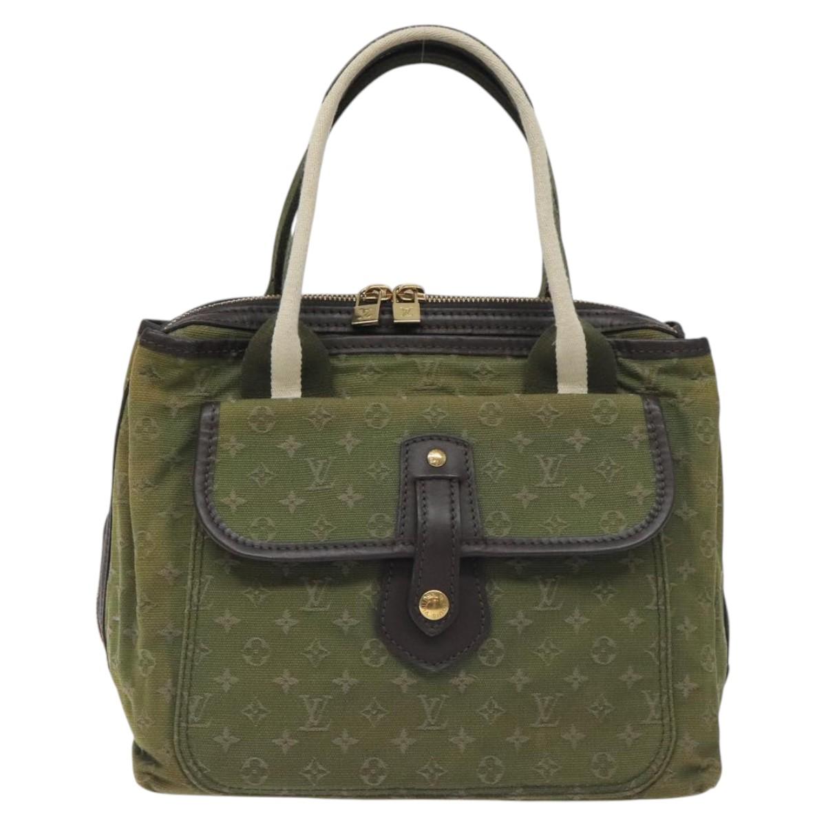 LOUIS VUITTON Monogram Mini Sac Marie Kate Bag TST Khaki M92507 LV Auth BA3527