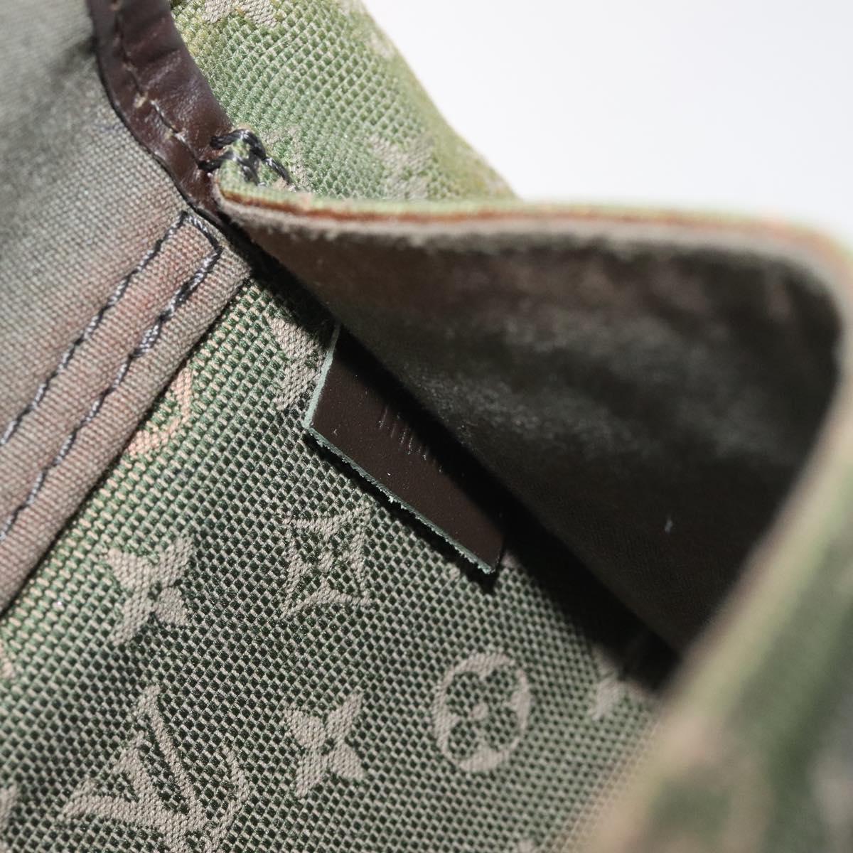 LOUIS VUITTON Monogram Mini Sac Marie Kate Bag TST Khaki M92507 LV Auth BA3527