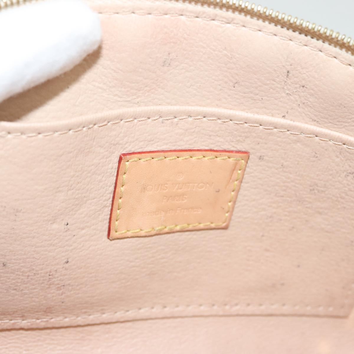 LOUIS VUITTON Damier Azur Pochette Cosmetic PM Pouch N60024 LV Auth BA3528