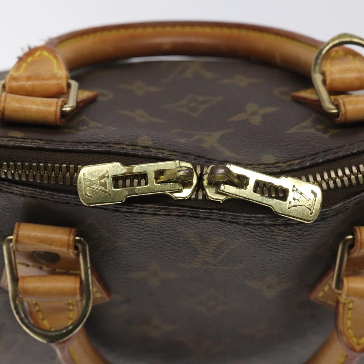 LOUIS VUITTON Monogram Alma Hand Bag M51130 LV Auth BA3586