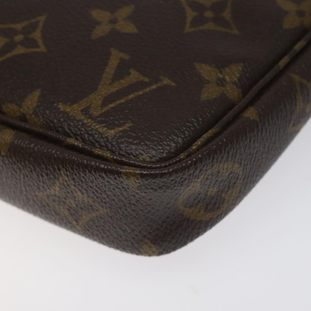 LOUIS VUITTON Monogram Panda Pochette Accessoires Pouch M51981 LV Auth BA3649V