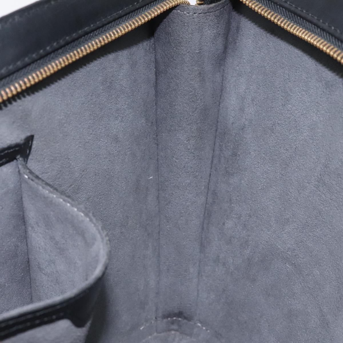 LOUIS VUITTON Epi Saint Jacques Hand Bag Black M52272 LV Auth BA365