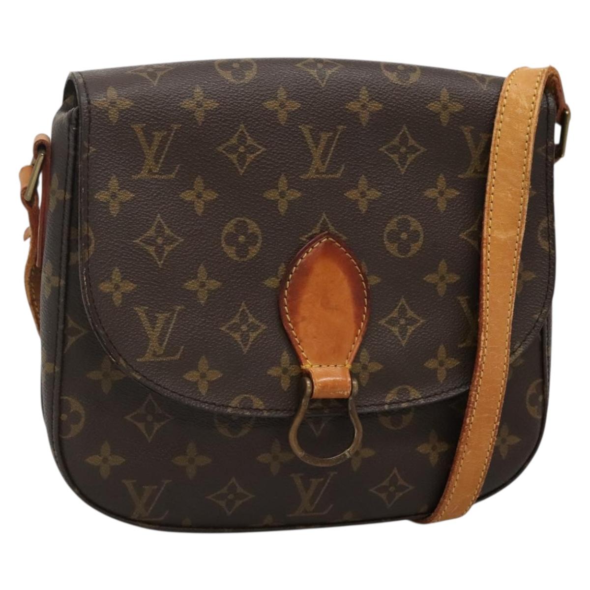 LOUIS VUITTON Monogram Saint Cloud GM Shoulder Bag M51242 LV Auth BA3705