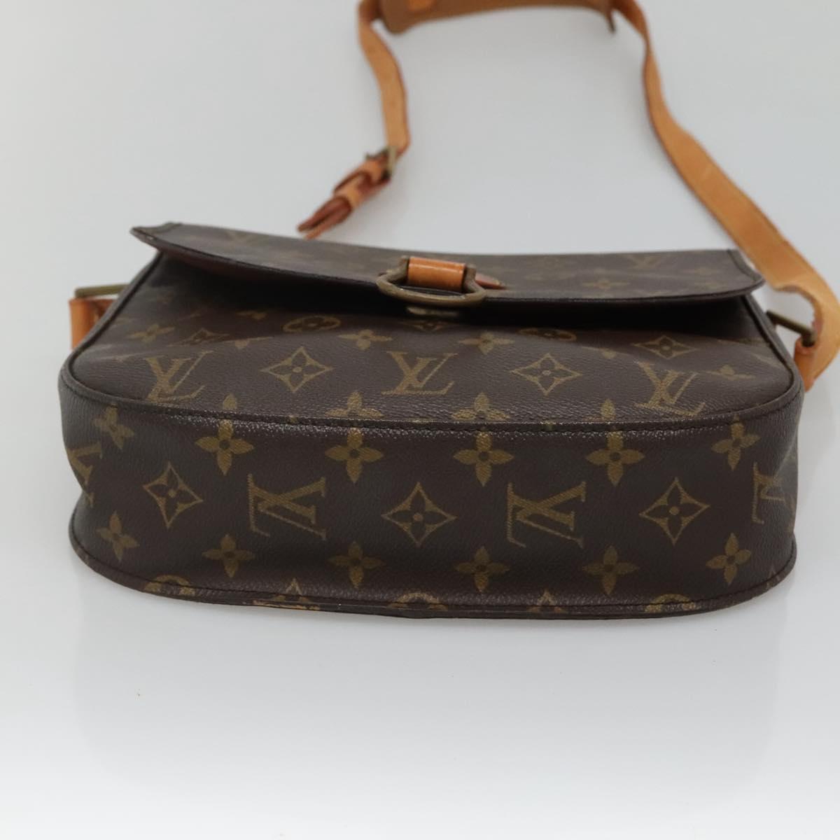 LOUIS VUITTON Monogram Saint Cloud GM Shoulder Bag M51242 LV Auth BA3705