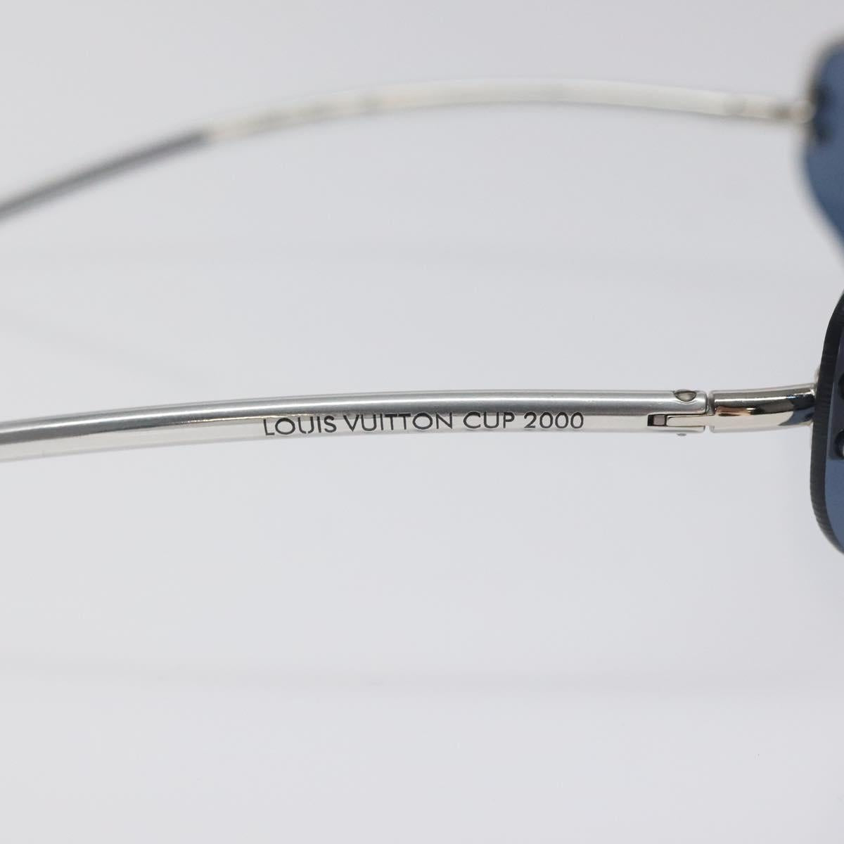 LOUIS VUITTON LV Cup Sunglasses plastic Blue M80591 LV Auth BA3714