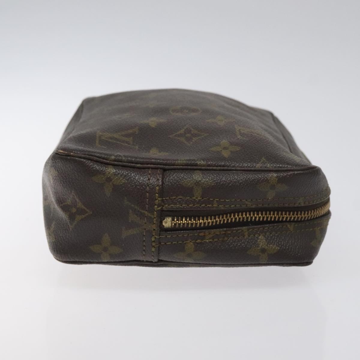 LOUIS VUITTON Monogram Trousse Toilette 23 Clutch Bag M47524 LV Auth BA3724